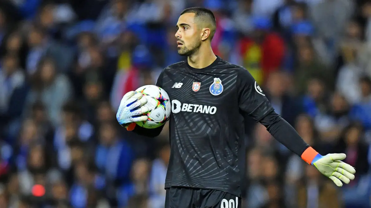 Kiper FC Porto Diogo Costa diminati Juventus di bursa transfer musim panas. (TRANSFERMARKT)