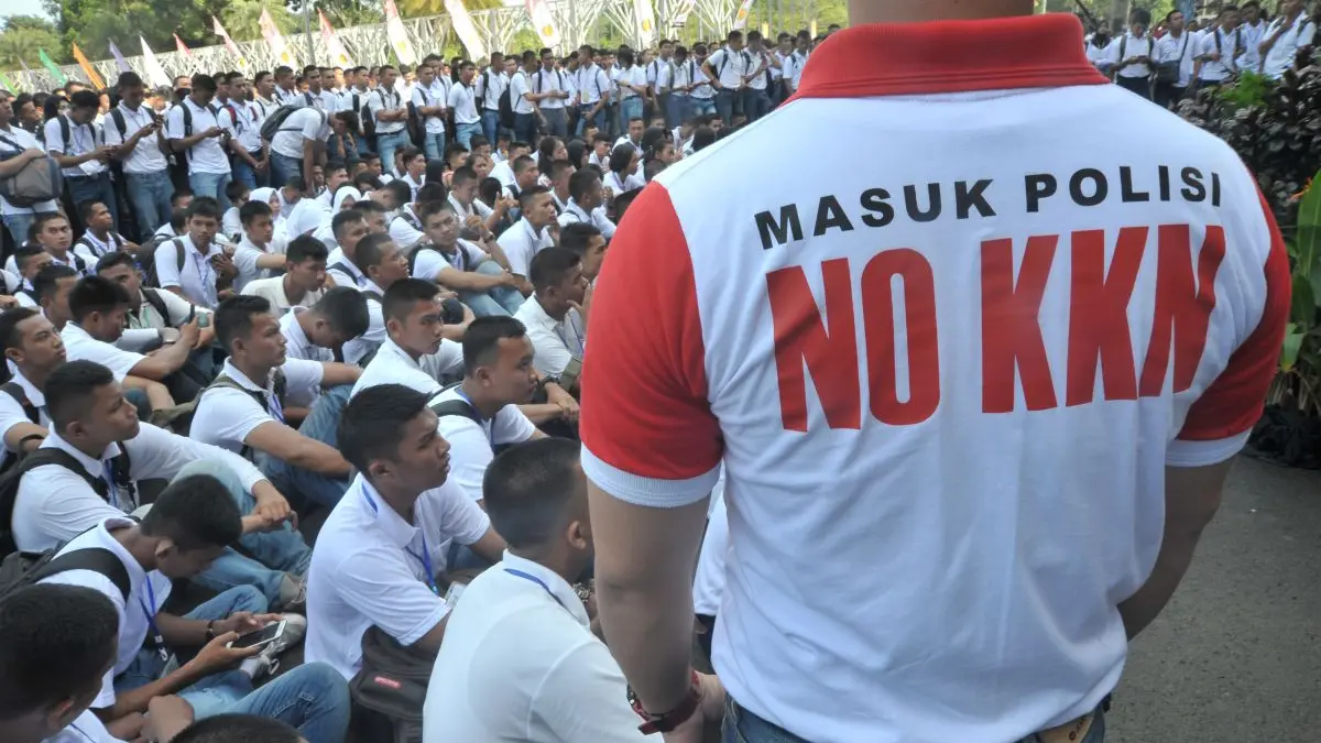 Ilustrasi penerimaan Polri (ANTARA)