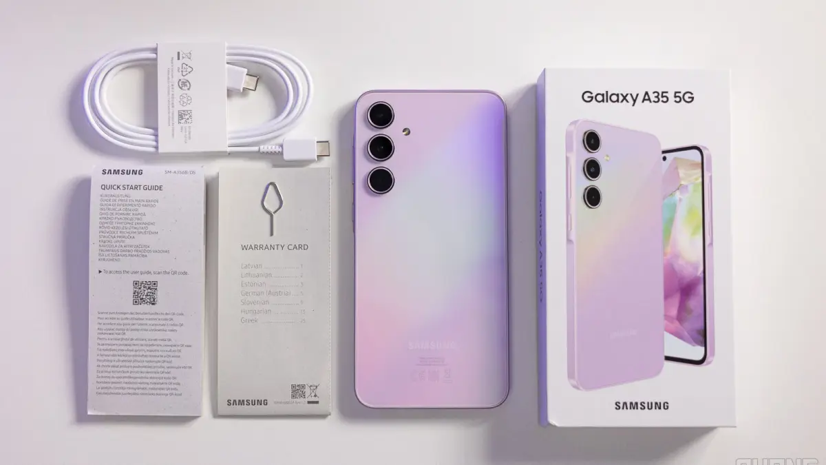 Ilustrasi HP Samsung untuk gaming.