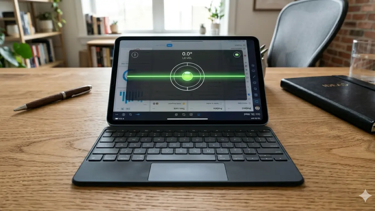 Ilustrasi tablet pc level