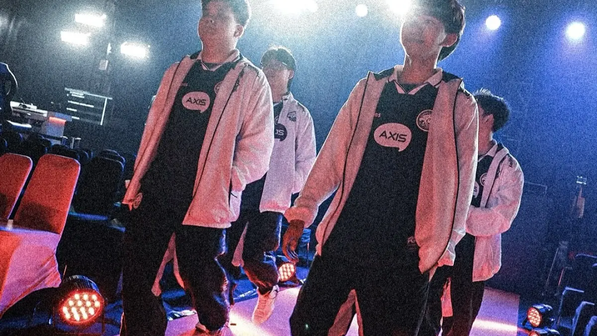 EVOS menang cepat dengan strategi protect marksman lawan Geek di game pertama. (IG @evosesports)