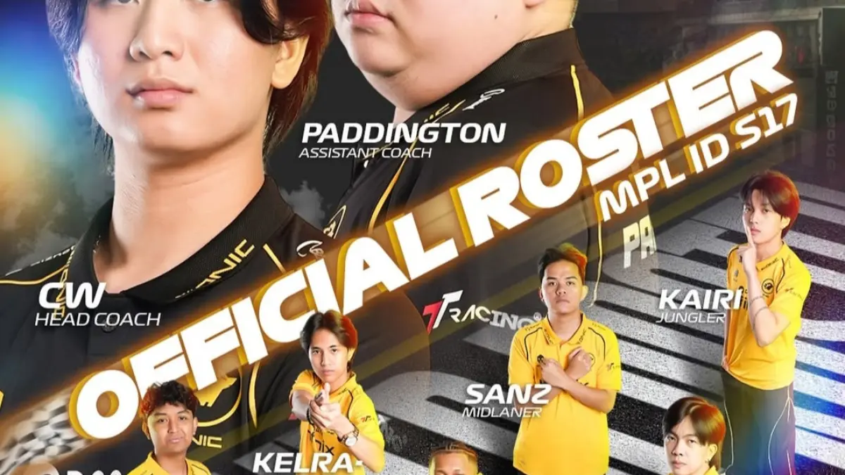 Official roaster Onic Esport di MPL ID S17. (Ig@onic.esport)
