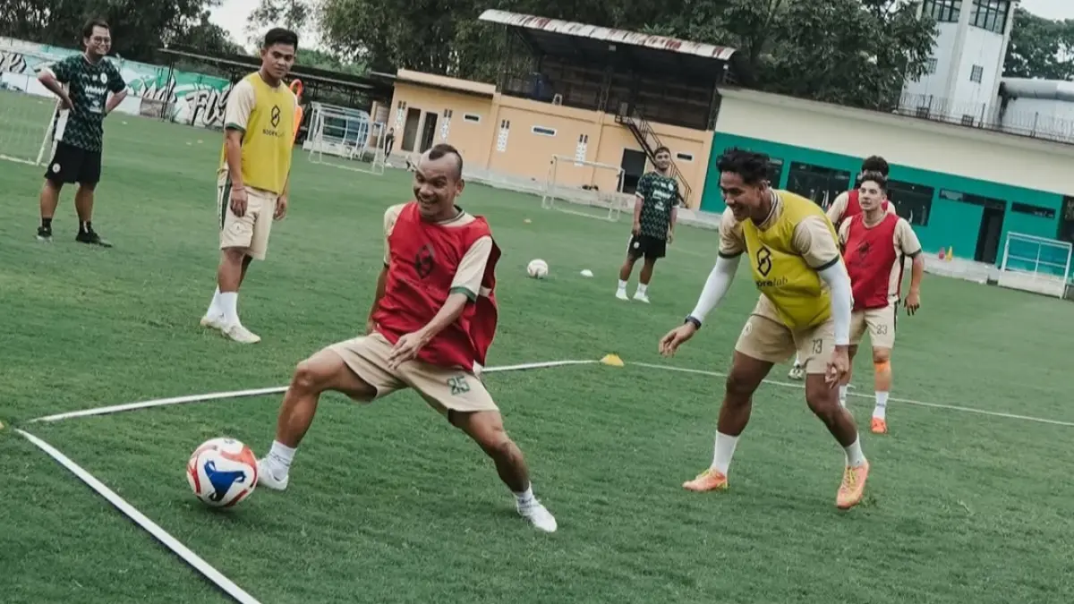 Pemain PSS Sleman berlatih usai libur Lebaran 2026. (ig@pssleman)