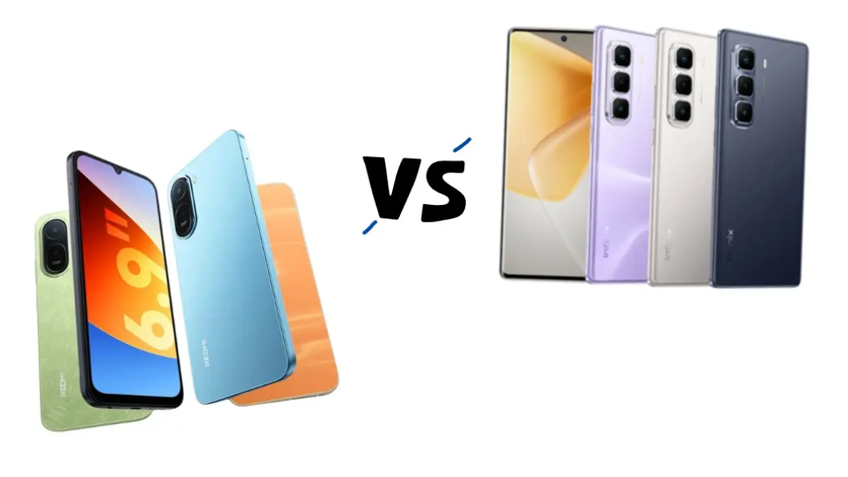 Perbandingan hp 1 jutaan Redmi A7 Pro vs Infinix Hot 50.