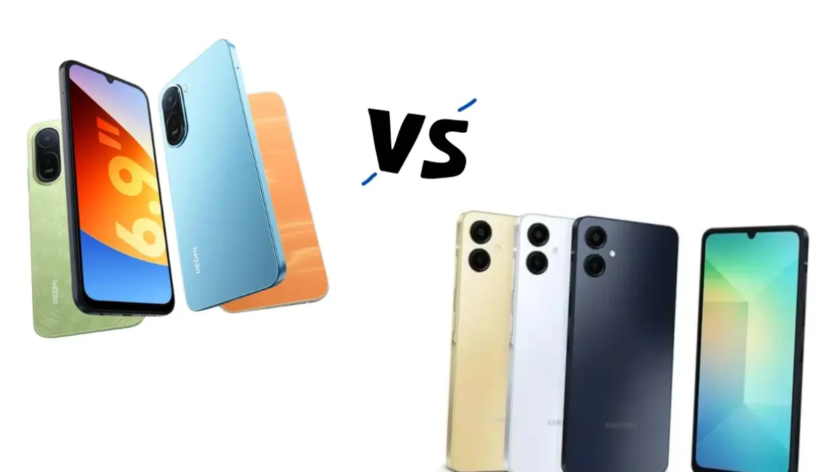 Perbandingan hp 1 jutaan Redmi A7 Pro vs Samsung Galaxy A06.