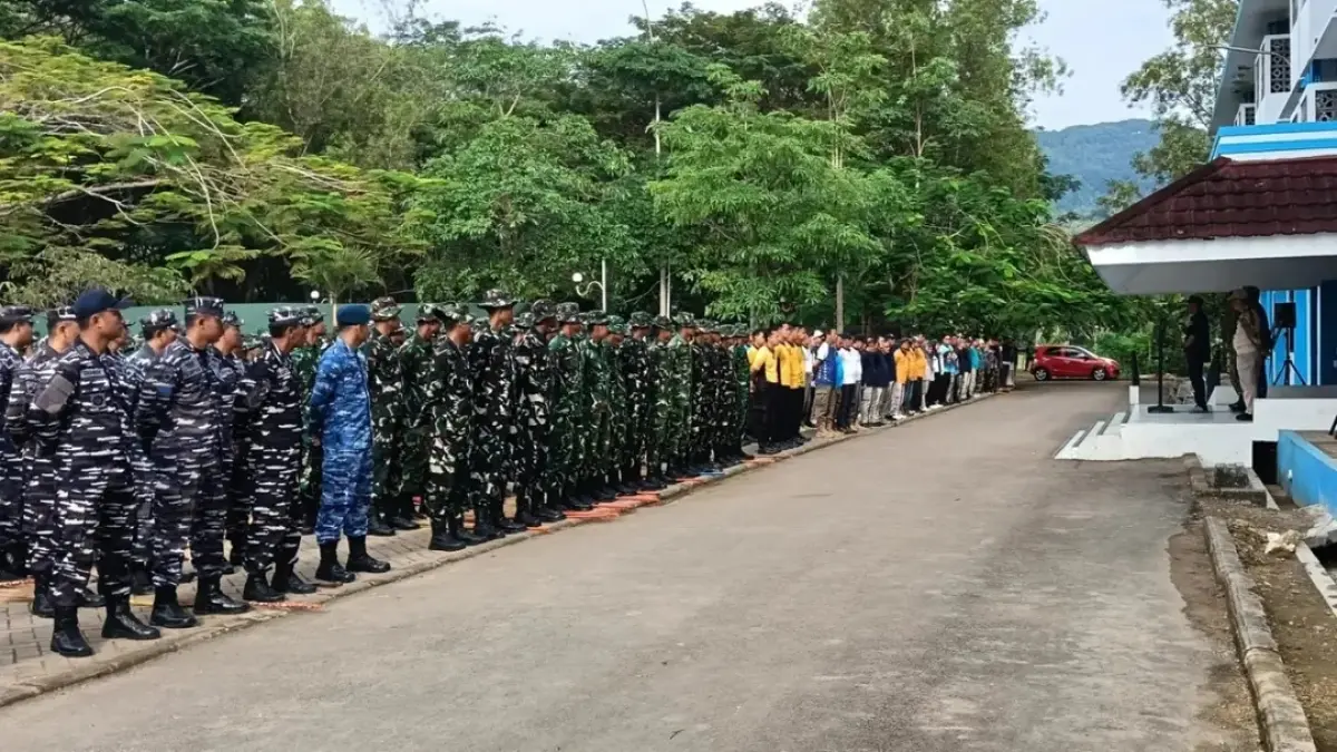 Personel TNI mulai menempati Wisma Atlet Pacitan sebagai marshalling area pembentukan Yonif TP 934 SBY. FOTO: ISTIMEWA