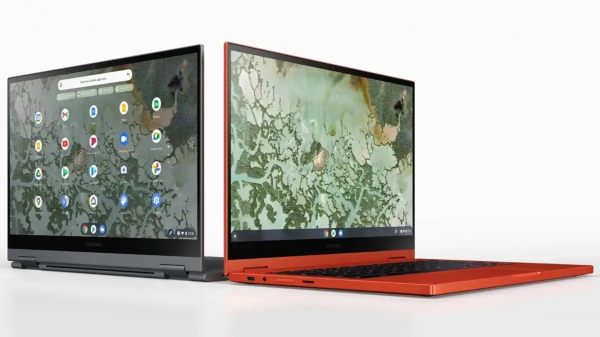 Ilustrasi Chromebook Samsung. (Gizmologi)