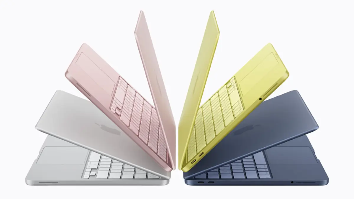 Ilustrasi laptop MacBook Neo rilis 2026. (Apple)