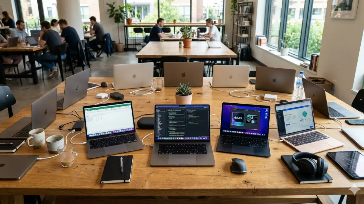 Ilustrasi MacBook 