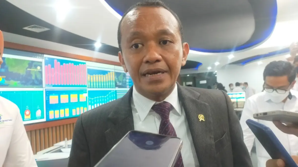 Menteri Energi dan Sumber Daya Mineral (ESDM) Bahlil Lahadalia. (Jawa Pos)