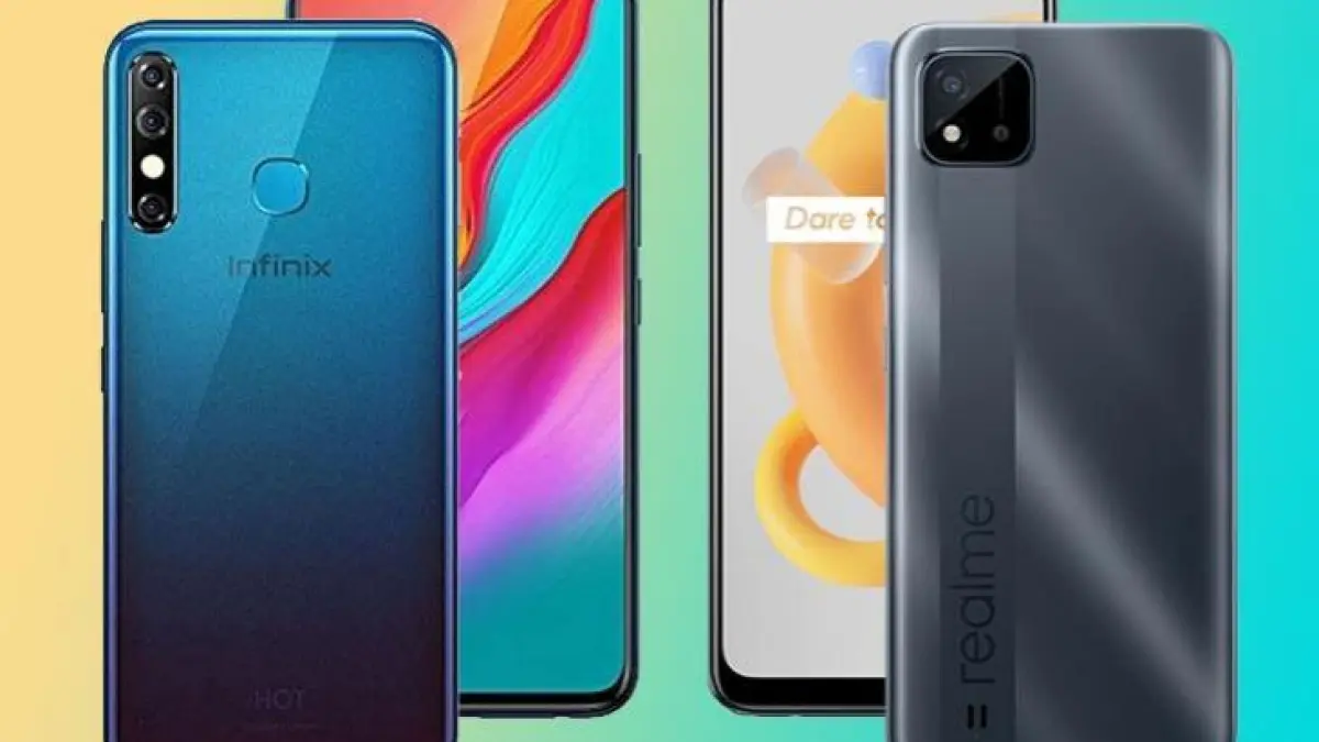 Perbandingan HP Realme dan Infinix. (Realme, Infinix)