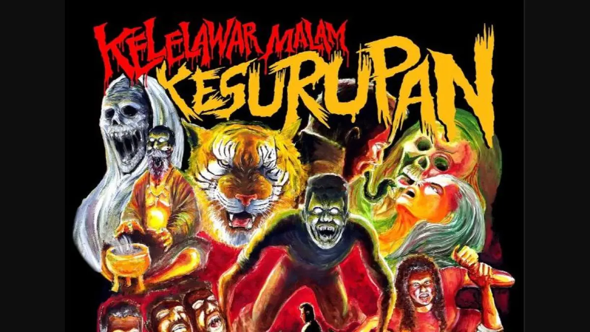 Cover album Kesurupan dari Kelelawar Malam. (instagram @kelelawar_malam_official)