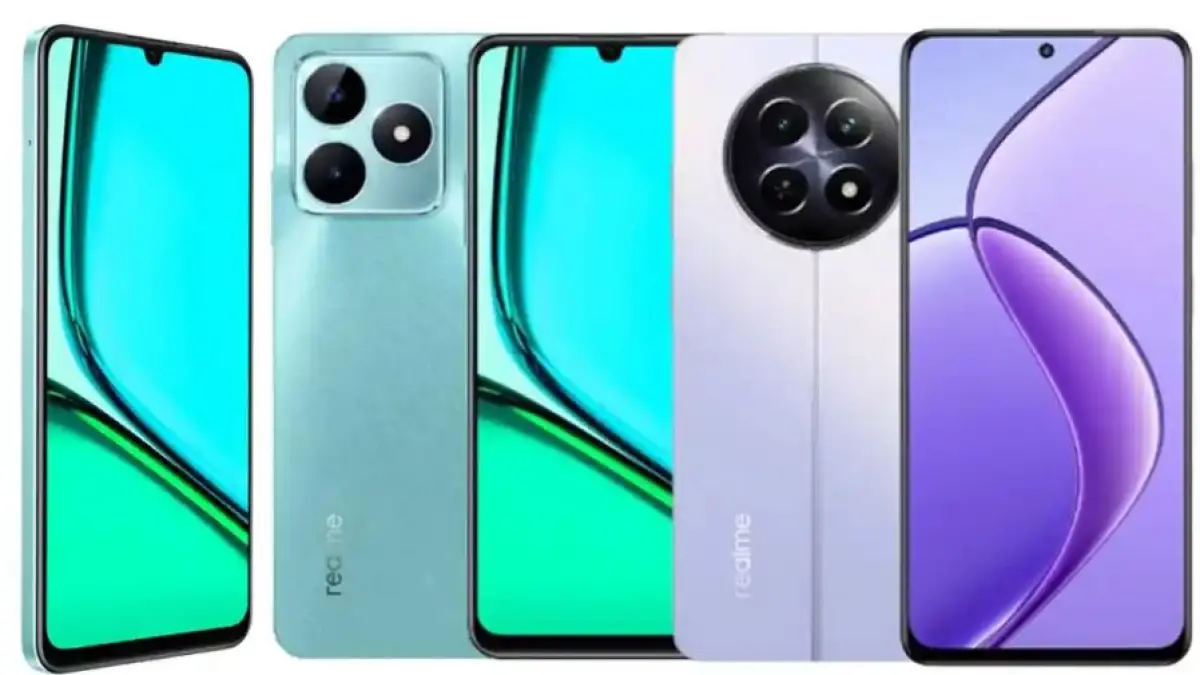 Ilustrasi HP Realme C Series.