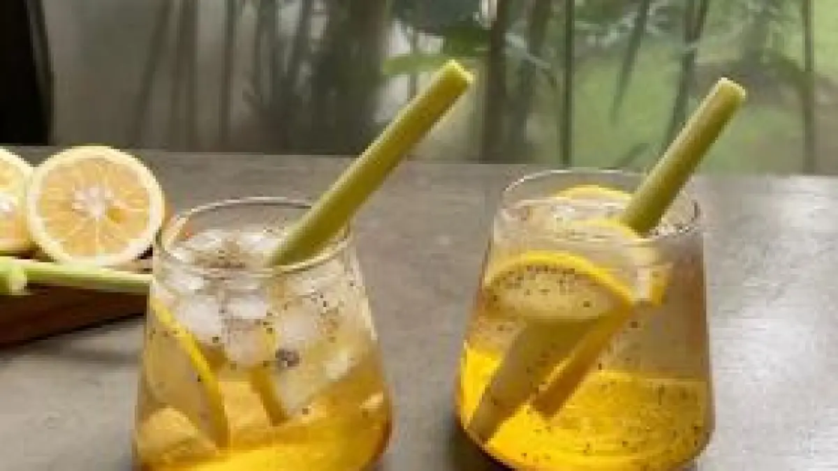 Resep es serai lemon yang menyegarkan tubuh. (ISTIMEWA)