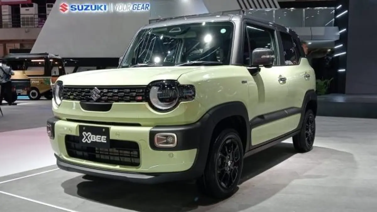 Suzuki Xbee tampil beda dengan desain boxy berpadu aksen bulat khas mobil jepang.