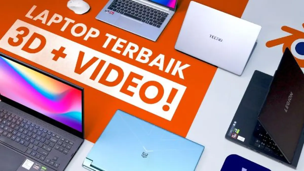 10 Laptop Desain Grafis dan Content Creator Terpopuler 2026. (DKID MEDIA)