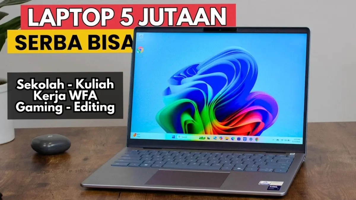 5 Laptop Kerja Spek Tinggi Terbaik 2026. (UPDATEKNO/YOUTUBE)
