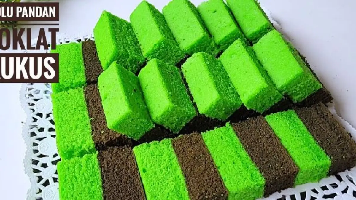 Bolu Kukus Pandan Coklat. (ISTIMEWA)