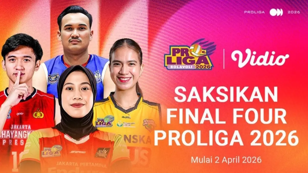 Final Four Proliga 2026 di Surabaya 2–5 April makin panas. (Vidio)