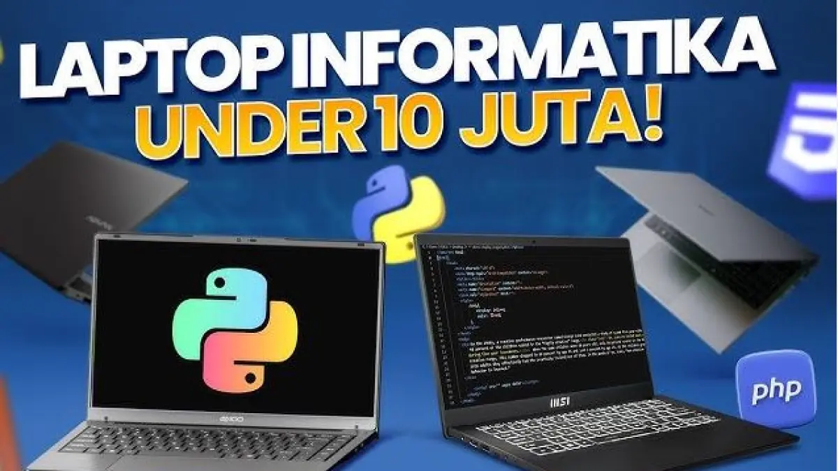 Laptop Coding Terbaik untuk Anak 2026. (YOUTUBE)
