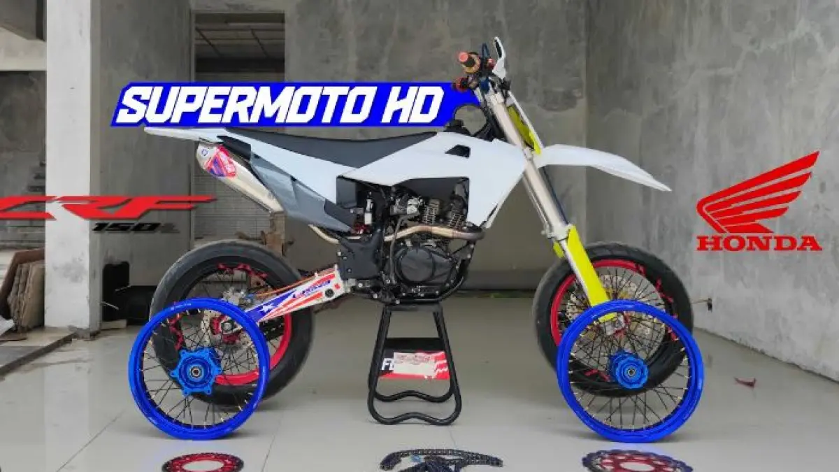 Costum  Honda CRF 450R. (MONKEY MX DESIGN/YOUTUBE) 