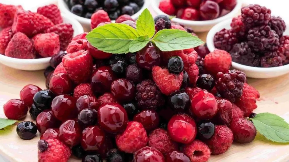 Ilustrasi jenis buah berry. (freepik) 