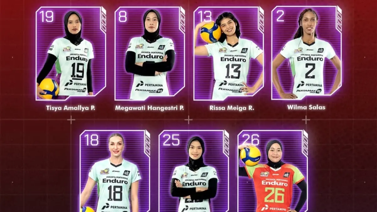 Megawati Hangestri dkk dikalahkan Electric PLN di awal final four Proliga 2026. (JPE)