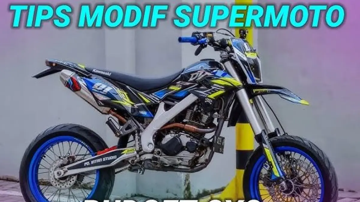 Mesin KLX untuk Supermoto. (YOUTUBE)