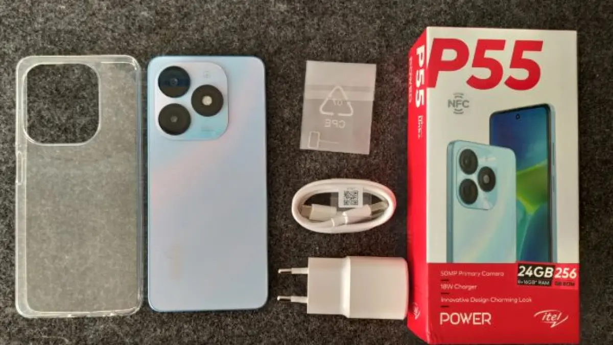 HP itel P55 dilengkapi memori 256 GB, kamera 50 MP, dan baterai 5.000 mAh dengan harga yang terjangkau.