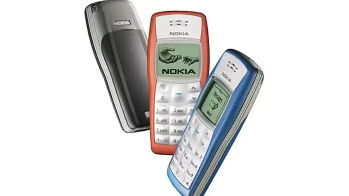 Ilustrasi HP jadul Nokia 1100.