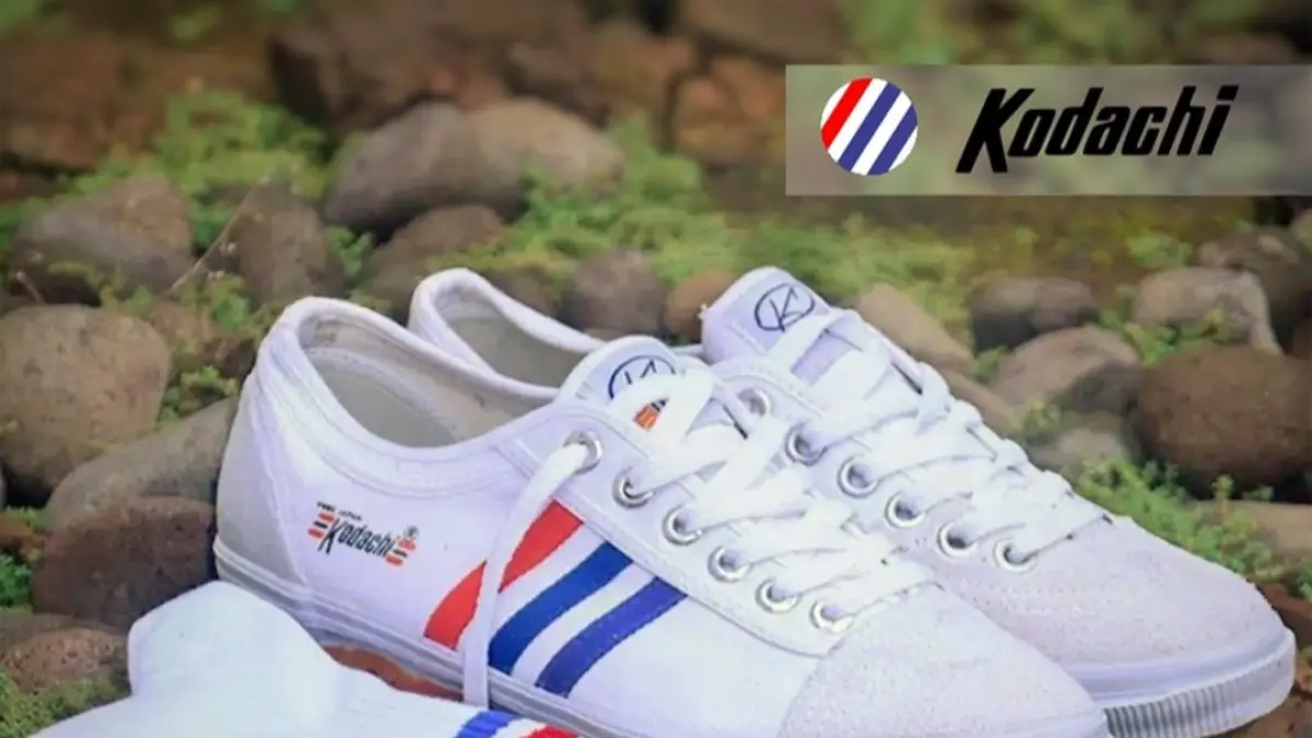 Ilustrasi sepatu Kodachi. (Kodachi)