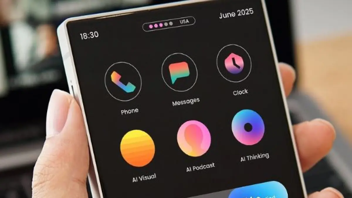 Ikko Mind One Pro hadir dengan desain kotak super ringkas, menawarkan konsep smartphone unik anti mainstream di 2026.