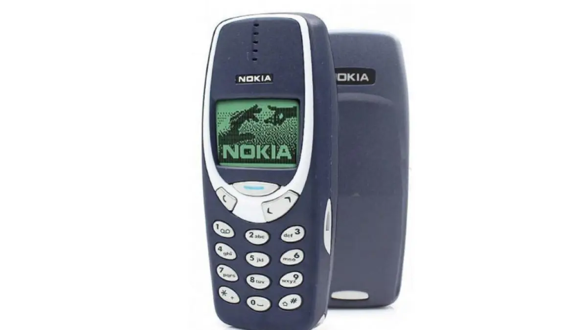Ilustrasi HP jadul Nokia 3310.