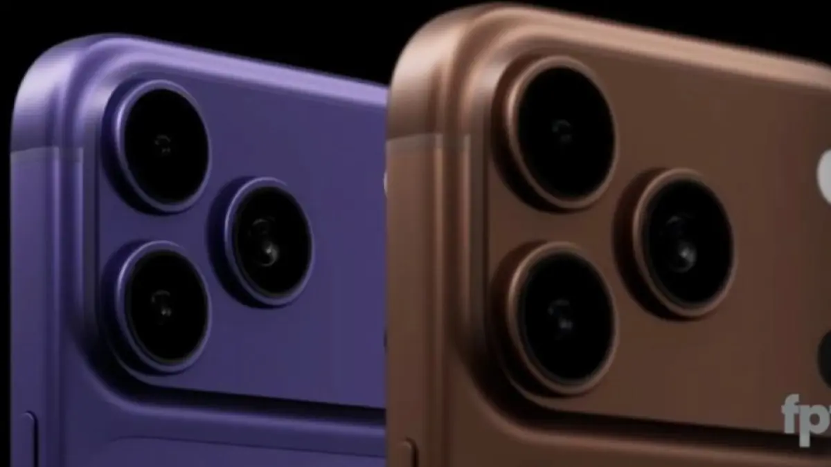 Ilustrasi kamera belakang iPhone 18 Pro. Bocoran menyebut Apple akan menggunakan chip generasi terbaru Apple.
