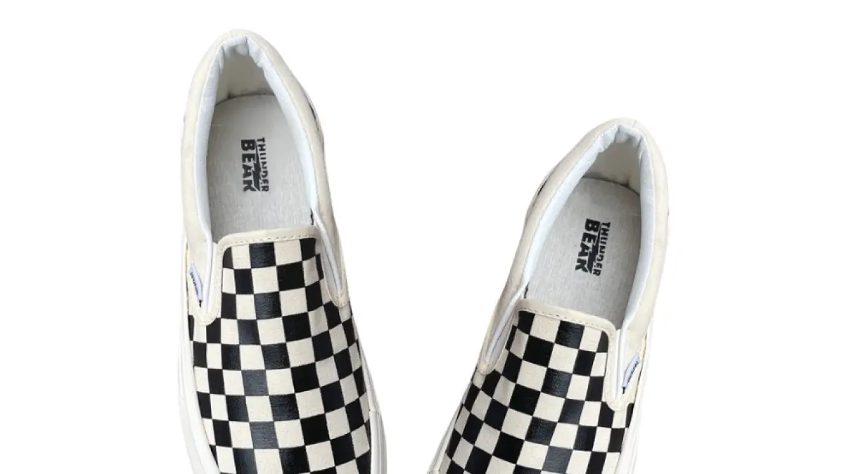Ilustrasi sepatu lokal mirip Vans. (Thunderbear)