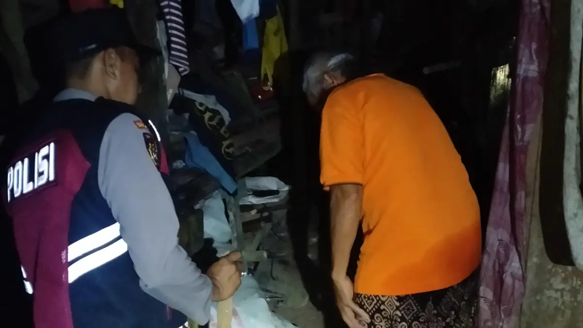 Lokasi rumah warga di Desa Borang, Arjosari, tempat terjadinya percobaan pencurian disertai kekerasan. FOTO: ISTIMEWA
