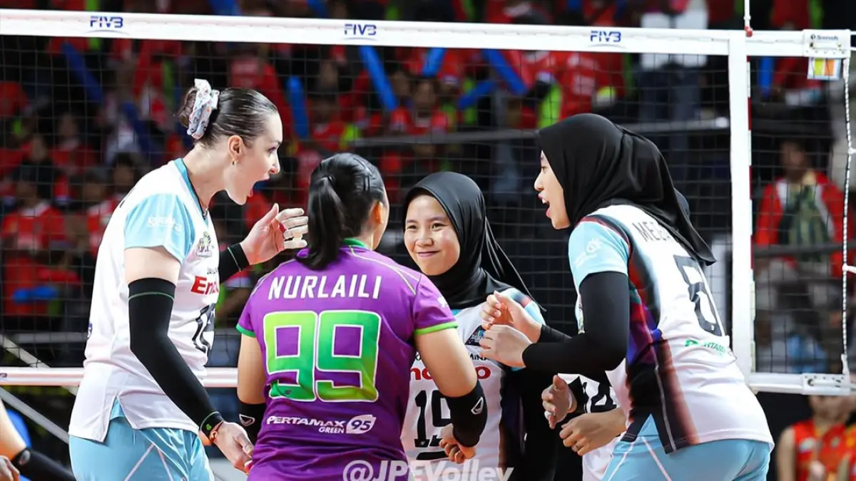 Pertamina Enduro lolos grand final dengan status juara final four. (Instagram JPE)