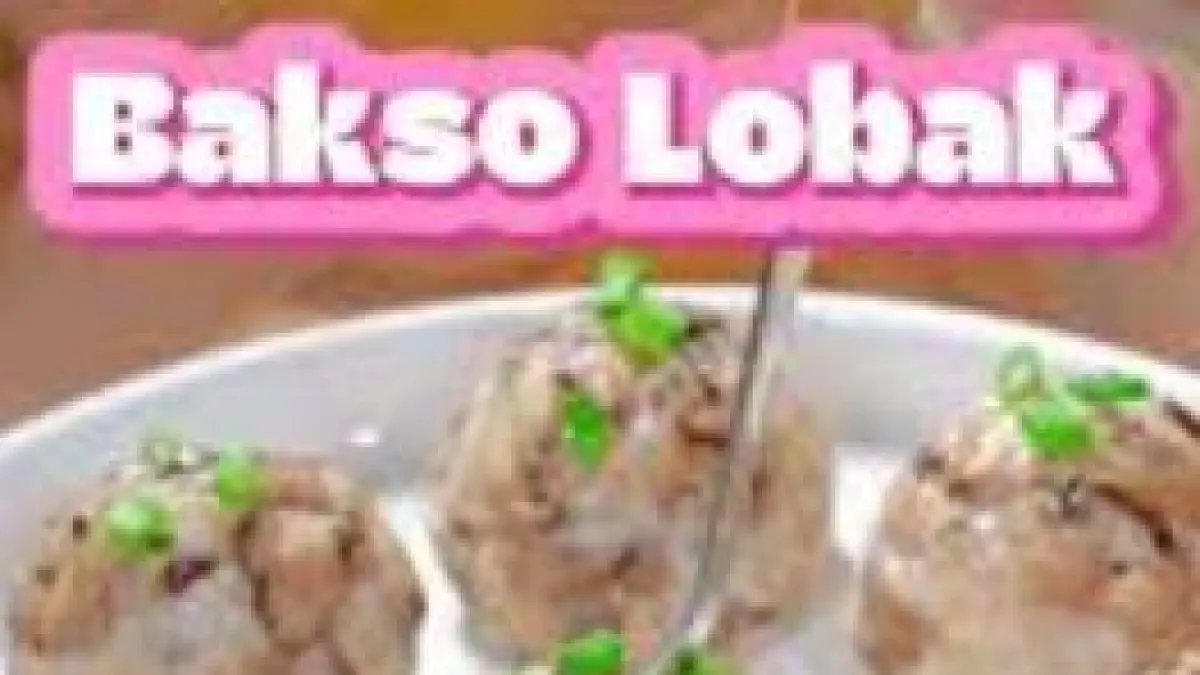 Resep bakso lobak. (ISTIMEWA)