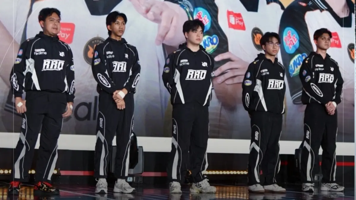 Sang Raja RRQ krisis belum pernah menang di MPL ID S17 sampai pekan kedua berakhir. (team RRQ)
