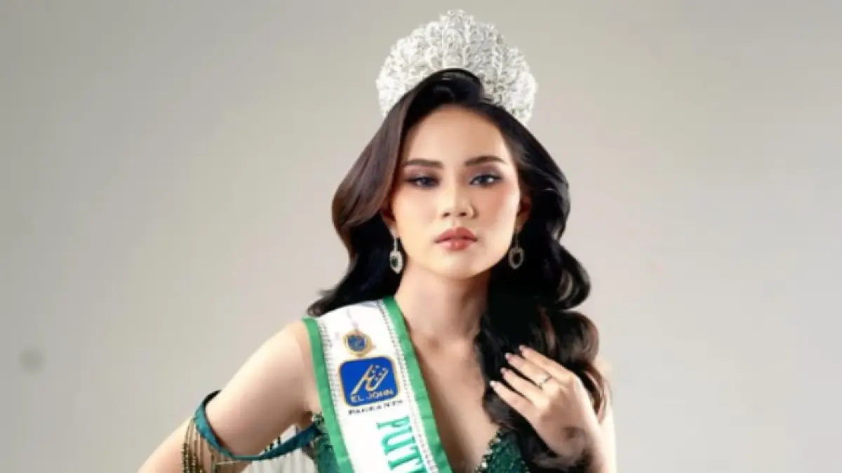Selvia Rubian Fajrin Nur Aini, mahasiswi asal Madiun, sukses menorehkan prestasi di ajang modeling tingkat nasional. FOTO: ISTIMEWA