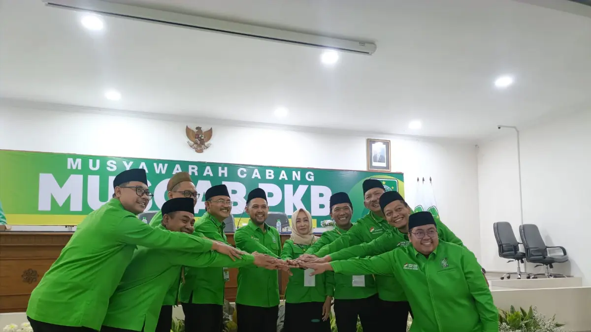Suasana Muscab PKB Kota Madiun yang menghasilkan lima kandidat calon ketua DPC periode 2026–2031. HENGKY RISTANTO/RADAR MADIUN