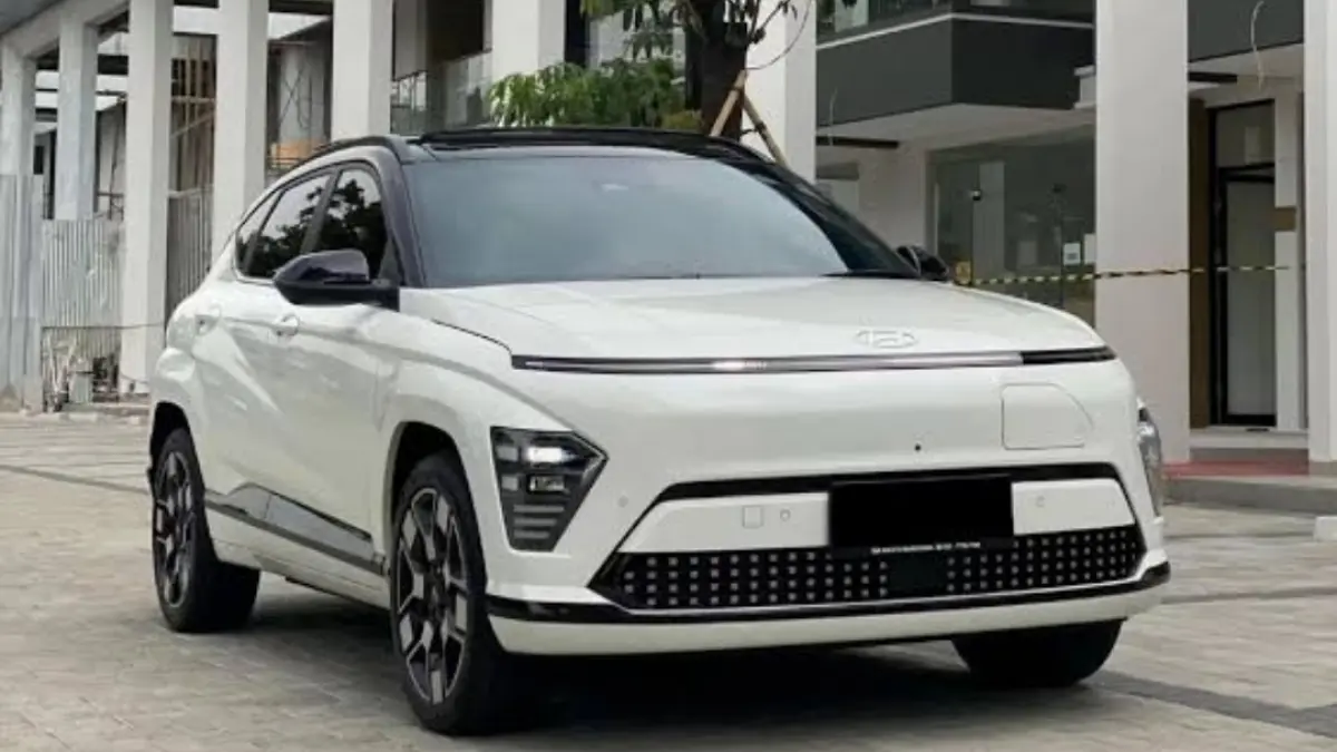 Hyundai Kona Electric punya desain futuristik dan teknologi EV terbaru. 