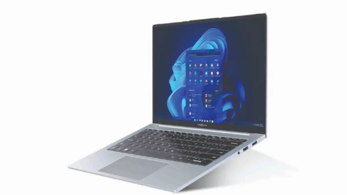 Ilustrasi laptop Advan Workpro Series.