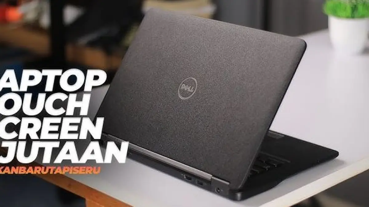 Laptop DELL 4 jutaan. (KHARISMA KENCANA/YOUTUBE) 