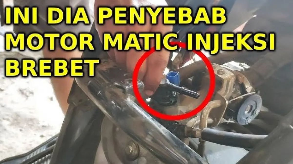 Penyebab motor injeki brebet. (ERIC MOTOR/YOUTUBE)