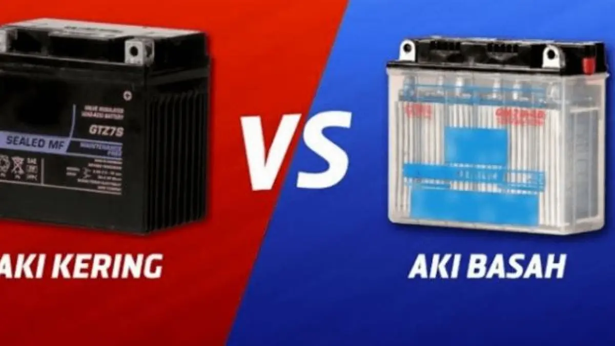 Aki kering vs aki basah. (HONDA SOLO BARU)
