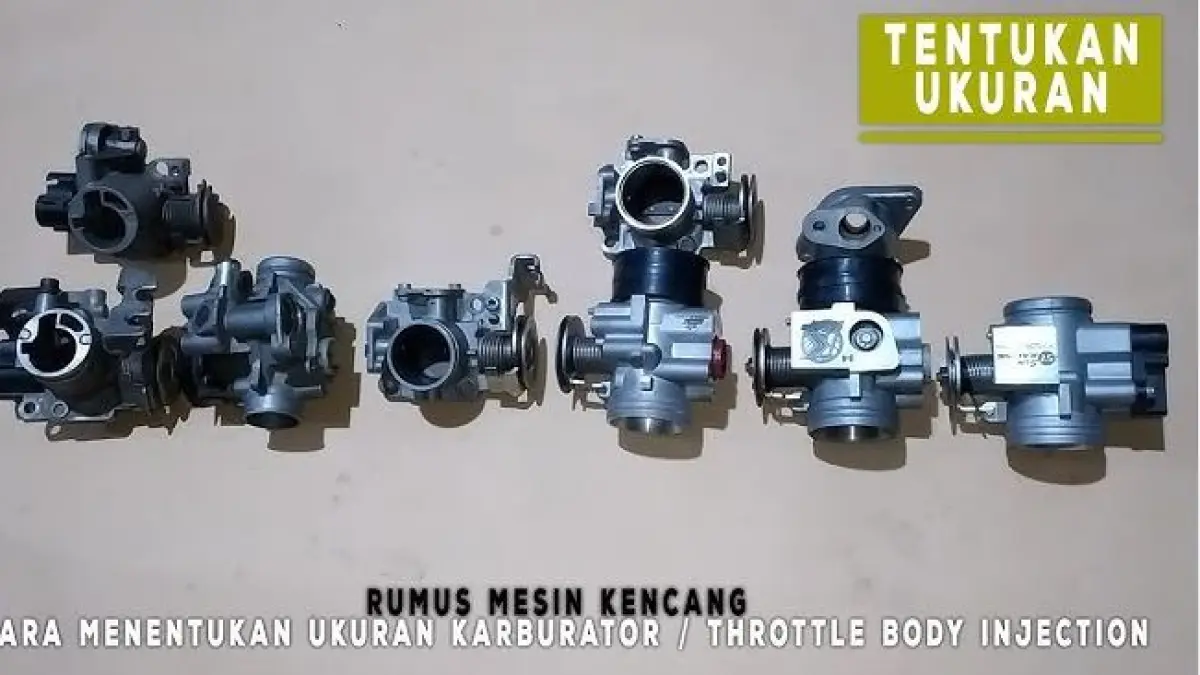Cara Menentukan Ukuran Throttle Body yang Tepat, (YOUTUBE)