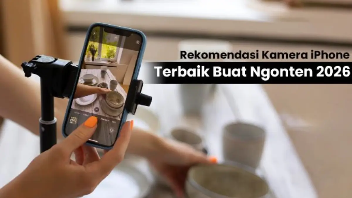 ILUSTRASI kamera iPhone Terbaik 2026. (TOPSELL)