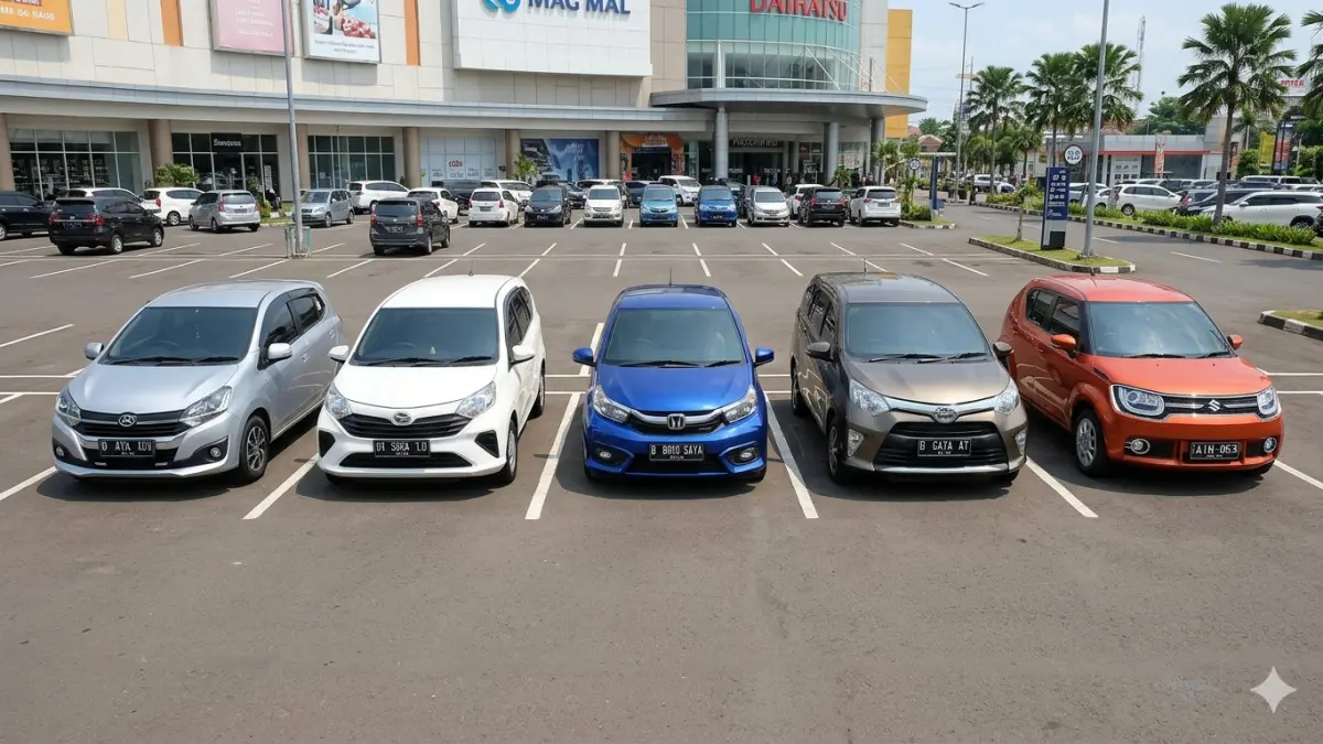 Ilustrasi mobil dibawah 150 jtan