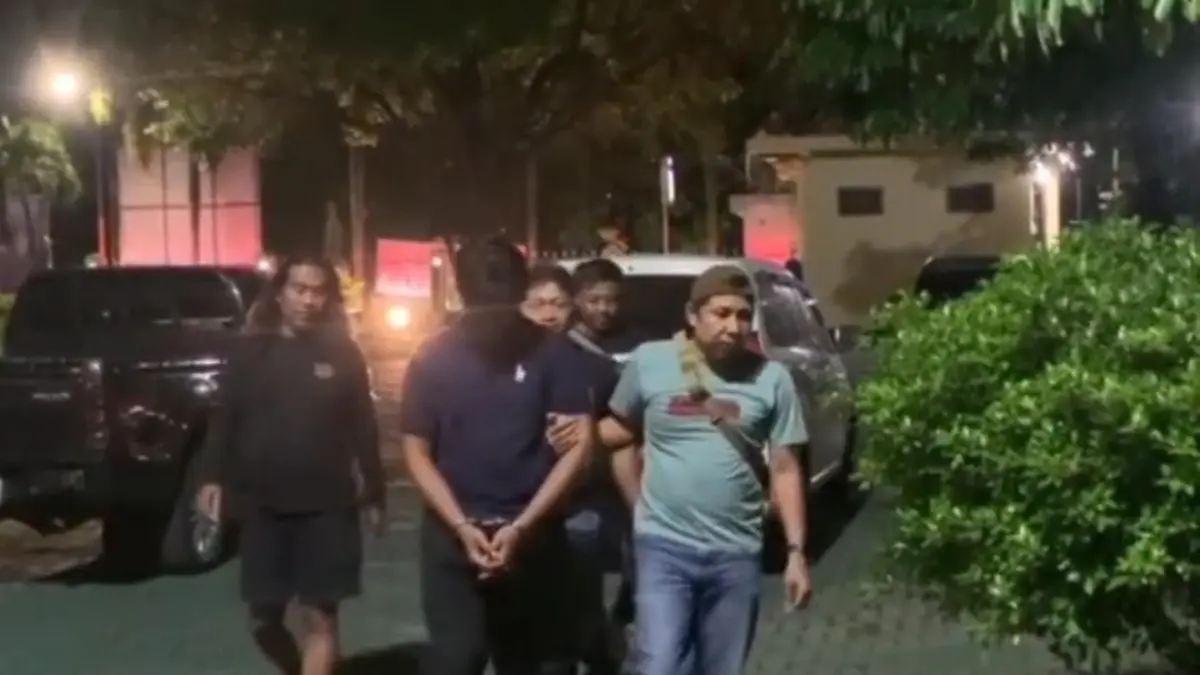 Pelaku curanmor diamankan Satreskrim Polres Magetan setelah enam kali beraksi di wilayah Magetan dan sekitarnya. FOTO: TANGKAPAN LAYAR